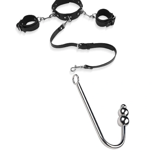 Cuffs Elegant Collar 5334 Hook Anal and with Beaded 1118